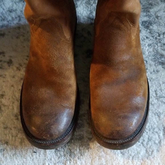 Ralph Lauren RRL Ridgeway Roper Boots Made in USA - Picture 6 of 8